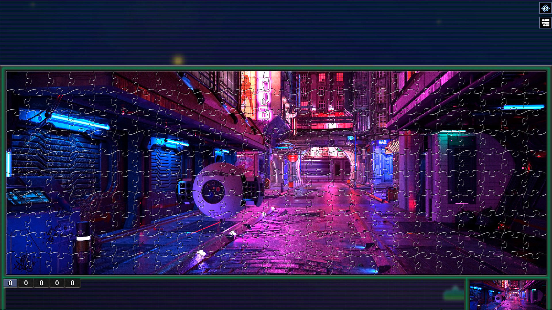 Pixel Puzzles Illustrations & Anime - Jigsaw Pack: Cyberpunk #14