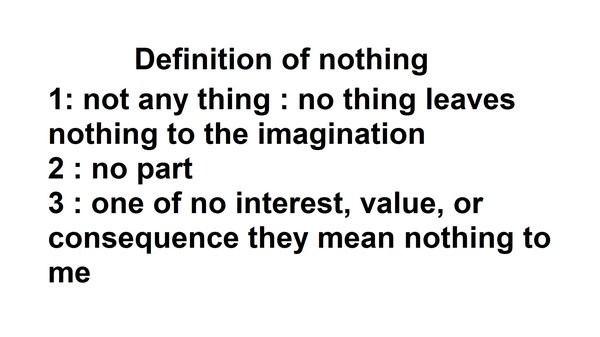 Nothing capture d'écran