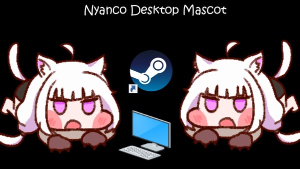 скриншот Nyanco Desktop Mascot : Nyanco-pet 0