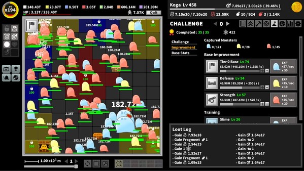 Incremental Epic Breakers game for Linux 1