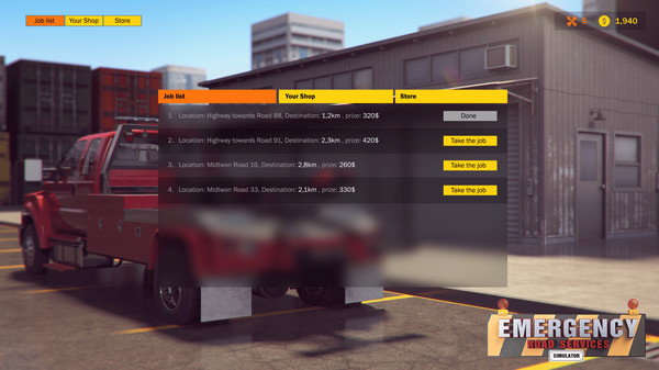 скриншот Emergency Road Services Simulator 2