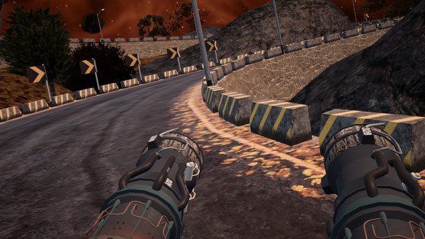 Скриншот из Rocket Skates VR