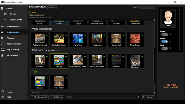 MorphVOX Pro - Workplace Backgrounds