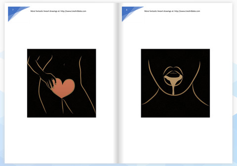 скриншот LineArt Jigsaw Puzzle - Erotica 2 ArtBook 3