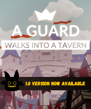 A guard walks into a tavern
