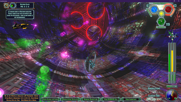 Cyclotronica game for windows Pc 1