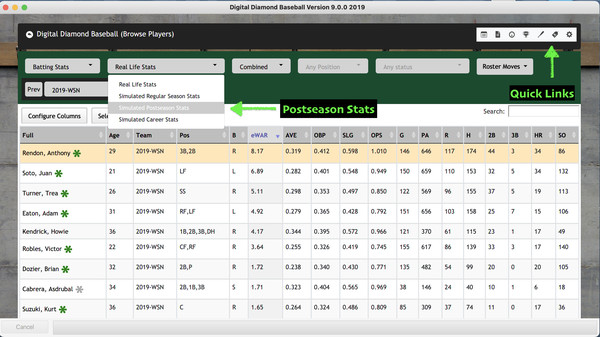 Digital Diamond Baseball V9for windows and Linux 1