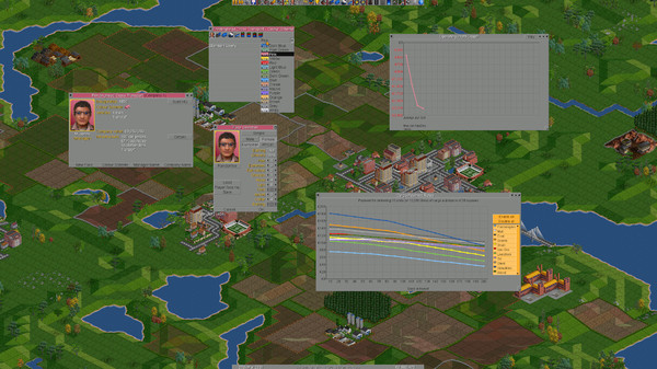 OpenTTD-游戏截图