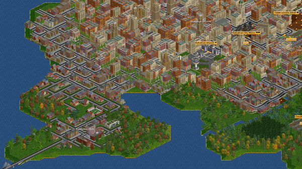 OpenTTD-游戏截图