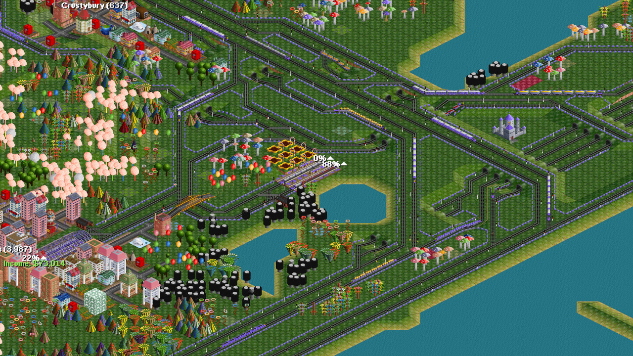 OpenTTD - Versão gratuita do jogo Transport Tycoon Deluxe