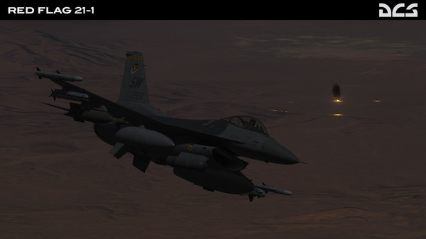 скриншот DCS: F-16C Viper Red Flag 21-1 Campaign 3