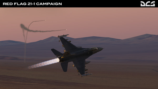 скриншот DCS: F-16C Viper Red Flag 21-1 Campaign 1