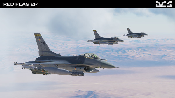 скриншот DCS: F-16C Viper Red Flag 21-1 Campaign 2