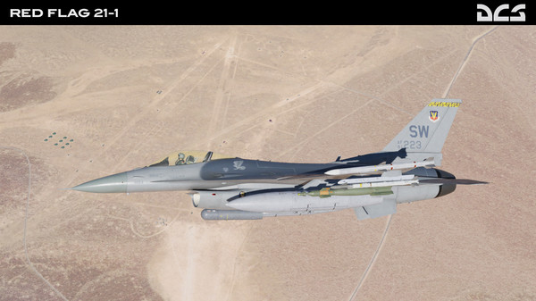 скриншот DCS: F-16C Viper Red Flag 21-1 Campaign 4