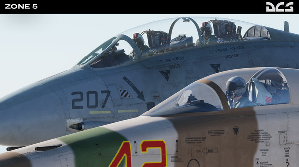 скриншот DCS: F-14A Zone 5 Campaign 5