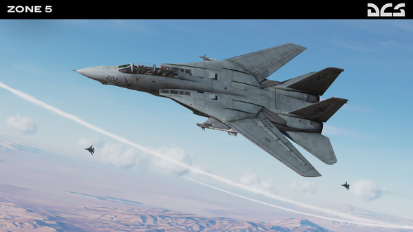 скриншот DCS: F-14A Zone 5 Campaign 4