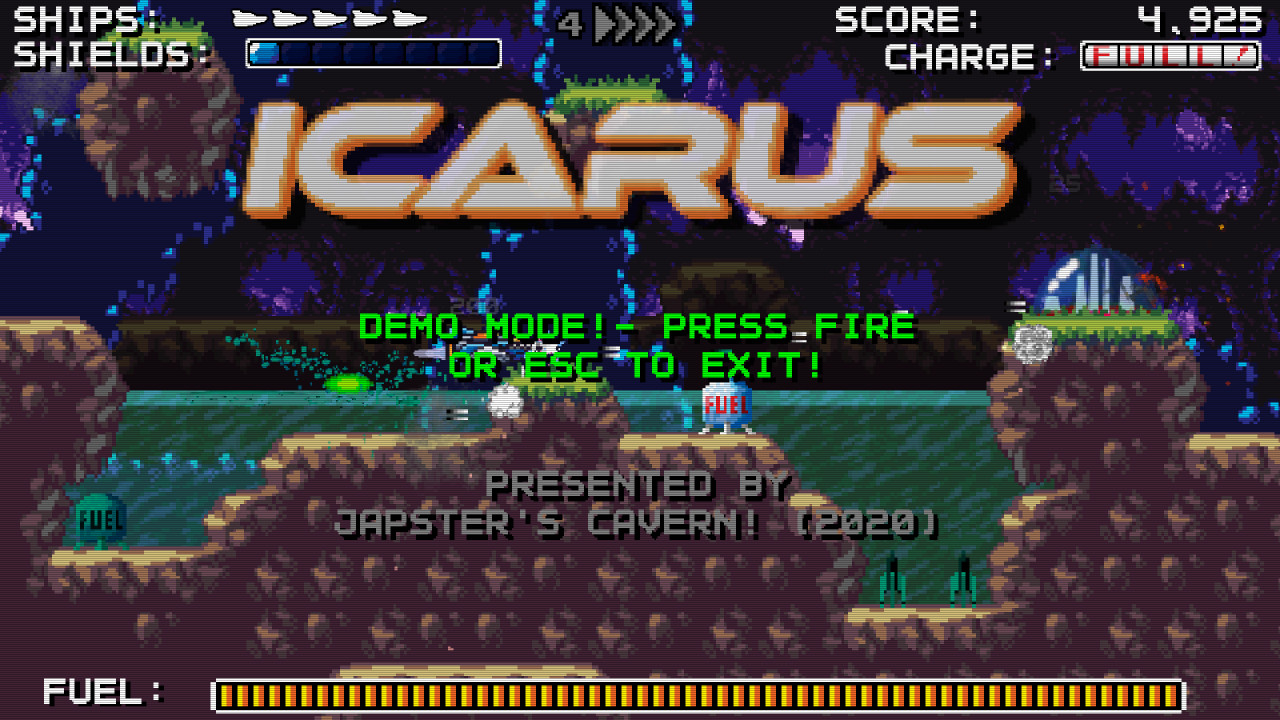 Indie Retro News: ICARUS - Early in dev shoot em up from Japster's Cavern  gets a playable build (Windows)