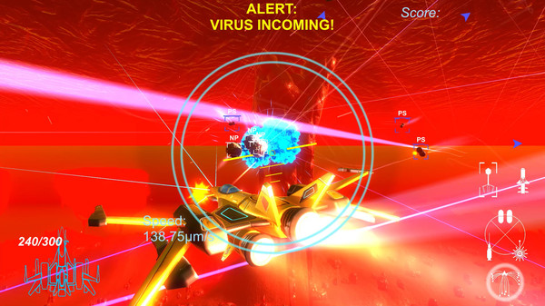 Скриншот из Nano Fighter Anti Disease