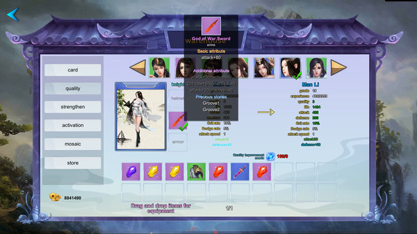 Скриншот из Goddess Of Card War