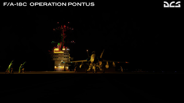 скриншот DCS: F/A-18C Operation Pontus Campaign 0