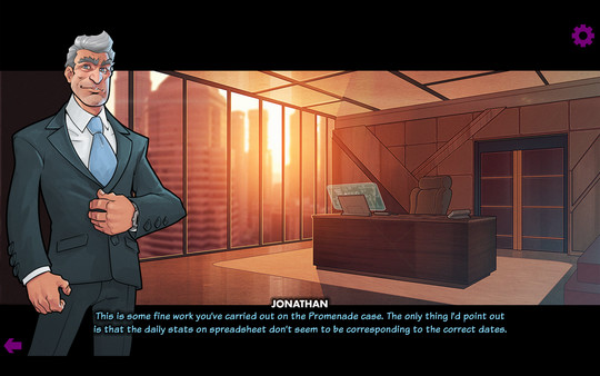 скриншот Blake: The Visual Novel 5