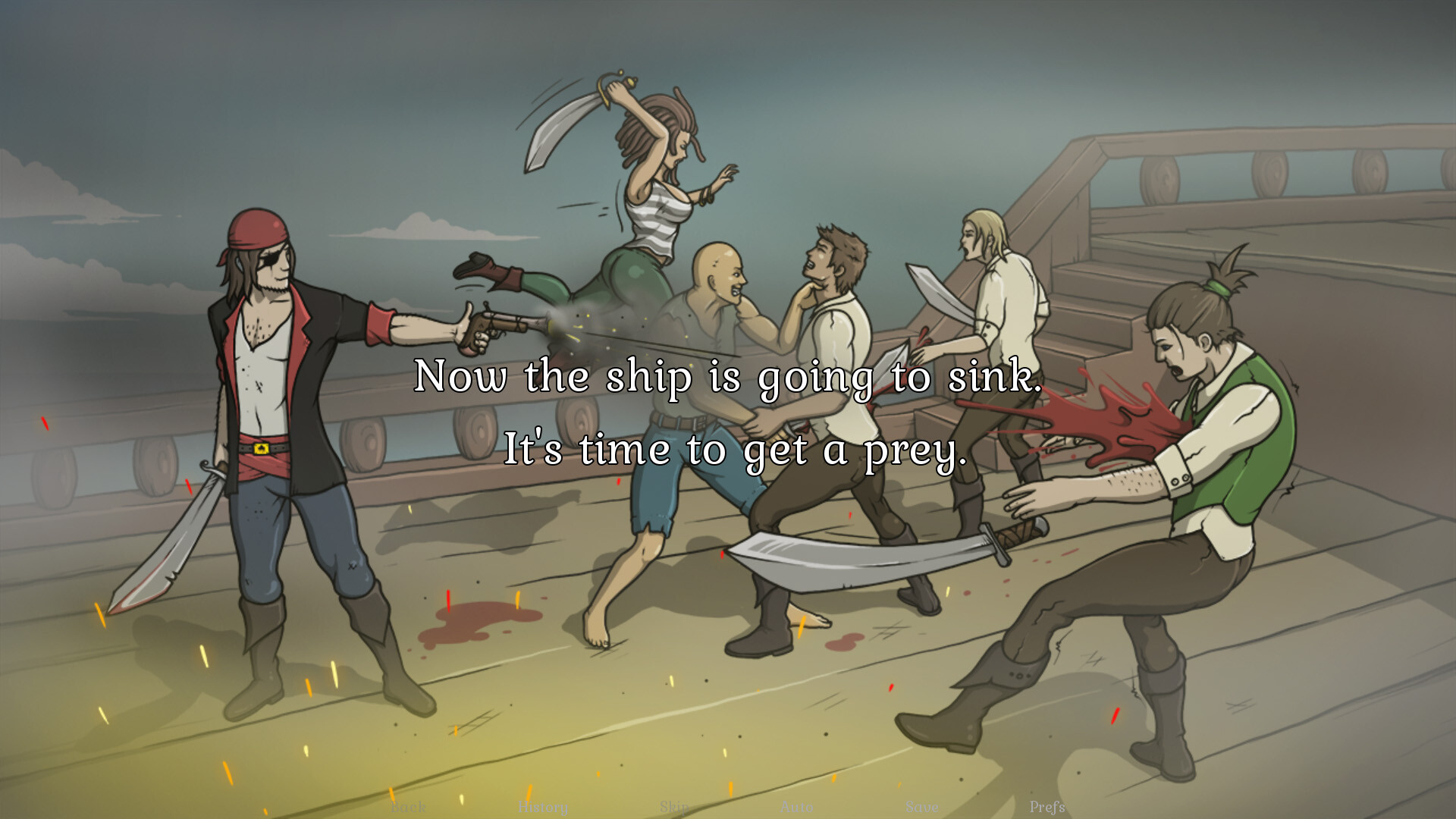 Pirates: Golden tits: Chapter 1 #12