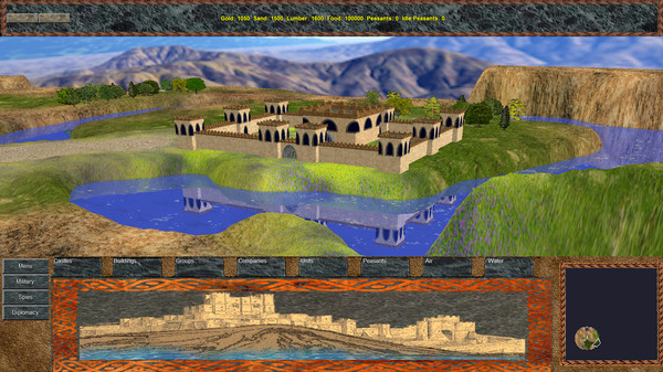 SAND CASTLES game for Linux 1