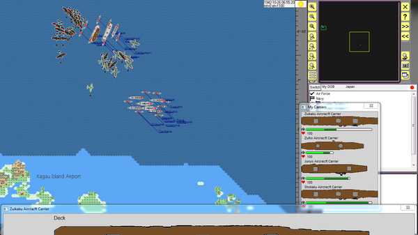 Carrier Battles WW2: Admiral of the Fleetfor windows and Linux 1