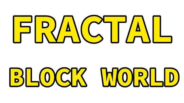 Fractal Block World