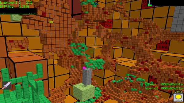 Скриншот из Fractal Block World