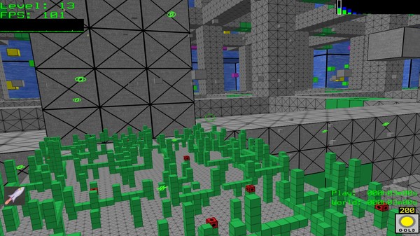 Скриншот из Fractal Block World