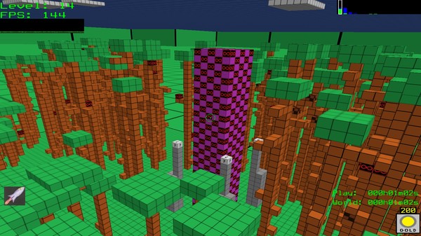 Скриншот из Fractal Block World