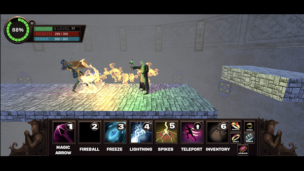 The Death Wizard's Tower game for Linux 1
