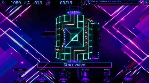 скриншот Neonverse Defenders 1