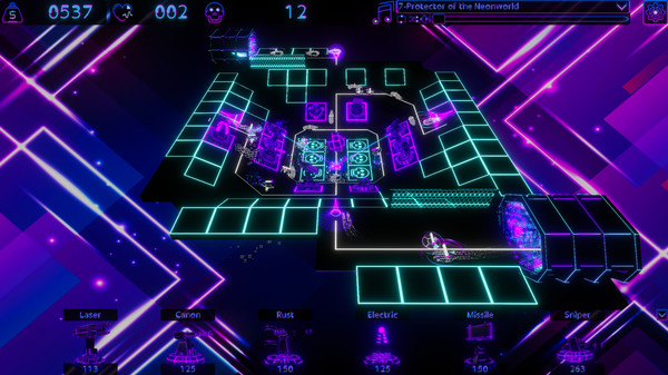 скриншот Neonverse Defenders 5