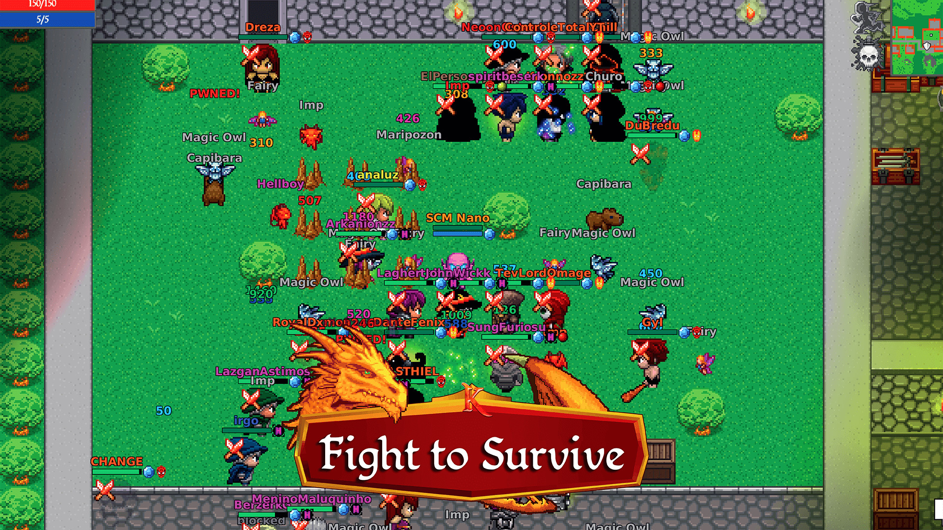 Kakele Online - MMORPG screenshot 1