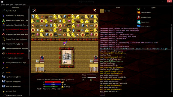 Wyvern game for Linux 1