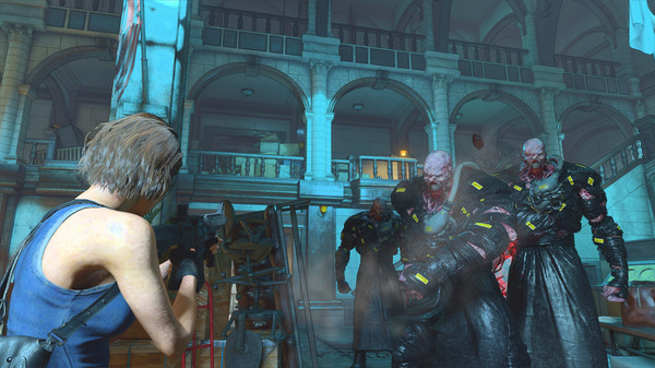 Скриншот из Resident Evil Re:Verse Beta