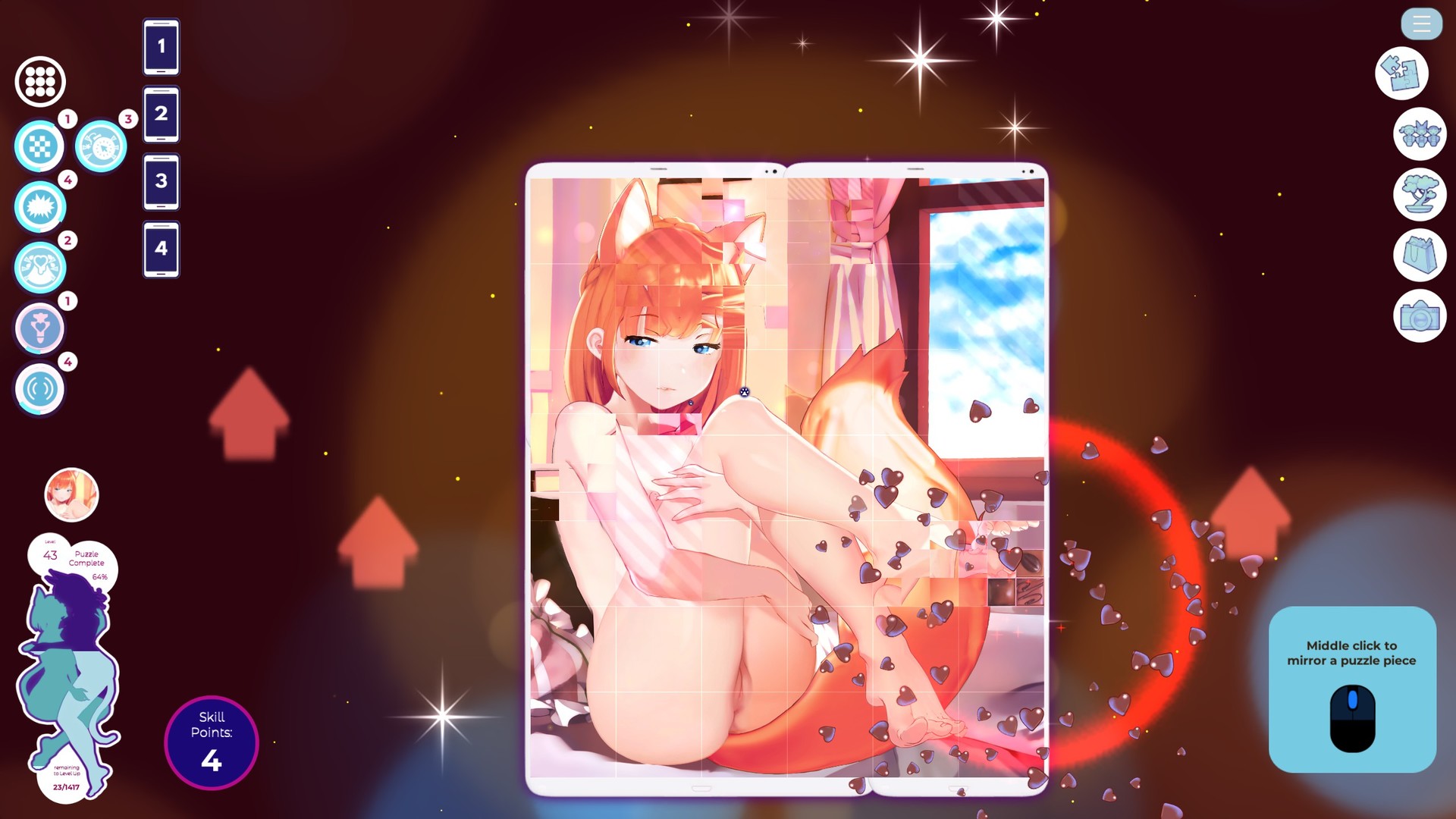 Mosaique Neko Waifus 4 Free R18 #8