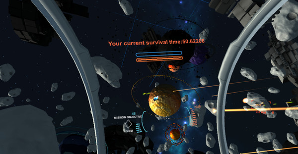 Скриншот из VR Spaceship Battle