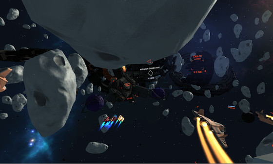 Скриншот из VR Spaceship Battle
