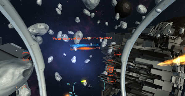 Скриншот из VR Spaceship Battle