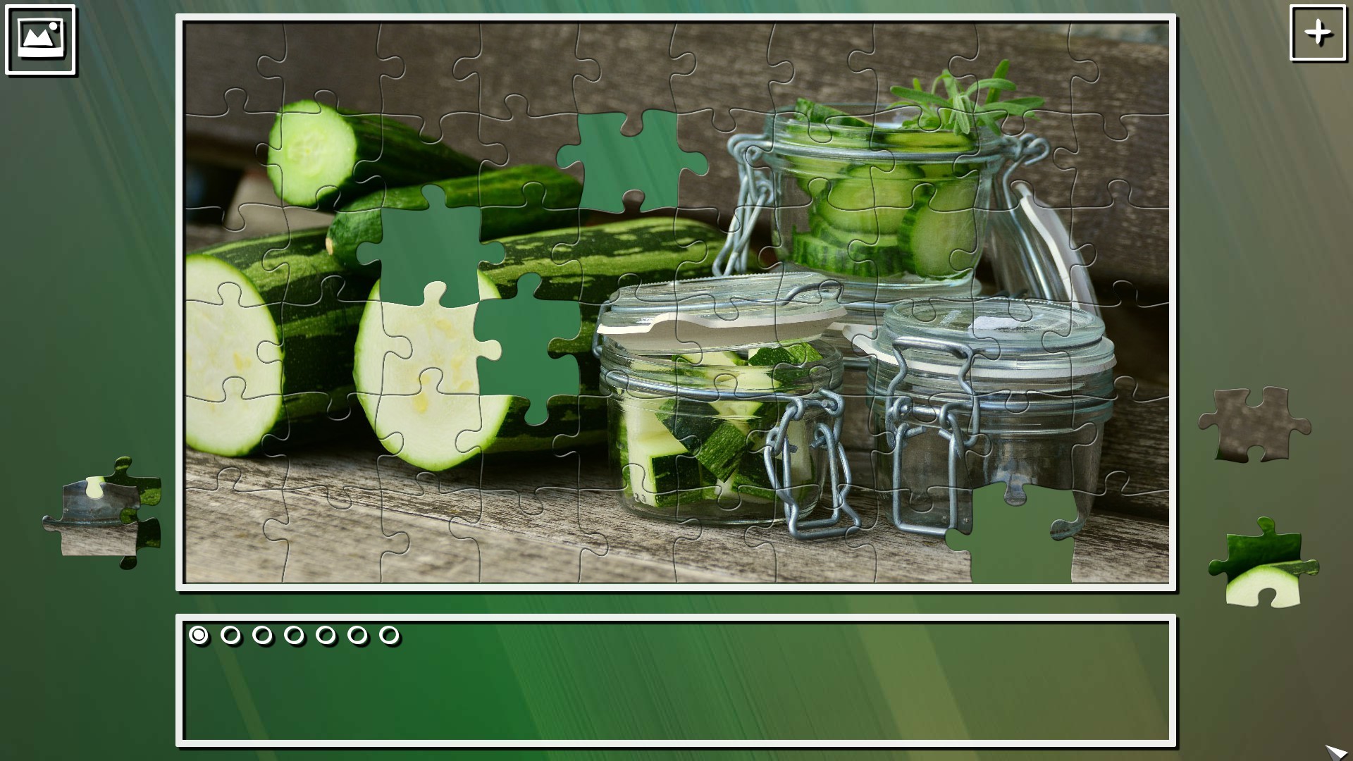 Super Jigsaw Puzzle: Generations - Vegetables Featured Screenshot #1