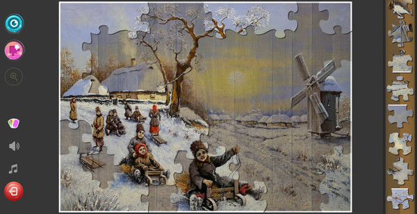 скриншот Paintings Jigsaw Puzzles 3