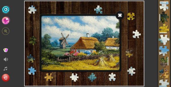 скриншот Paintings Jigsaw Puzzles 4