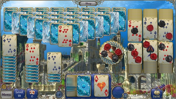 скриншот Jewel Match Atlantis Solitaire 2 - Collector's Edition 1
