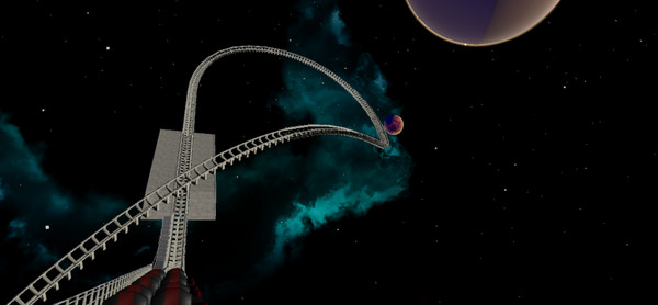 VR Galactic Roller Coaster game for Linux 1