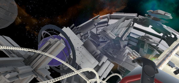 VR Galactic Roller Coaster game for windows Pc 1