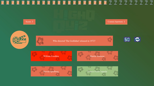 Скриншот из HighQ Quiz