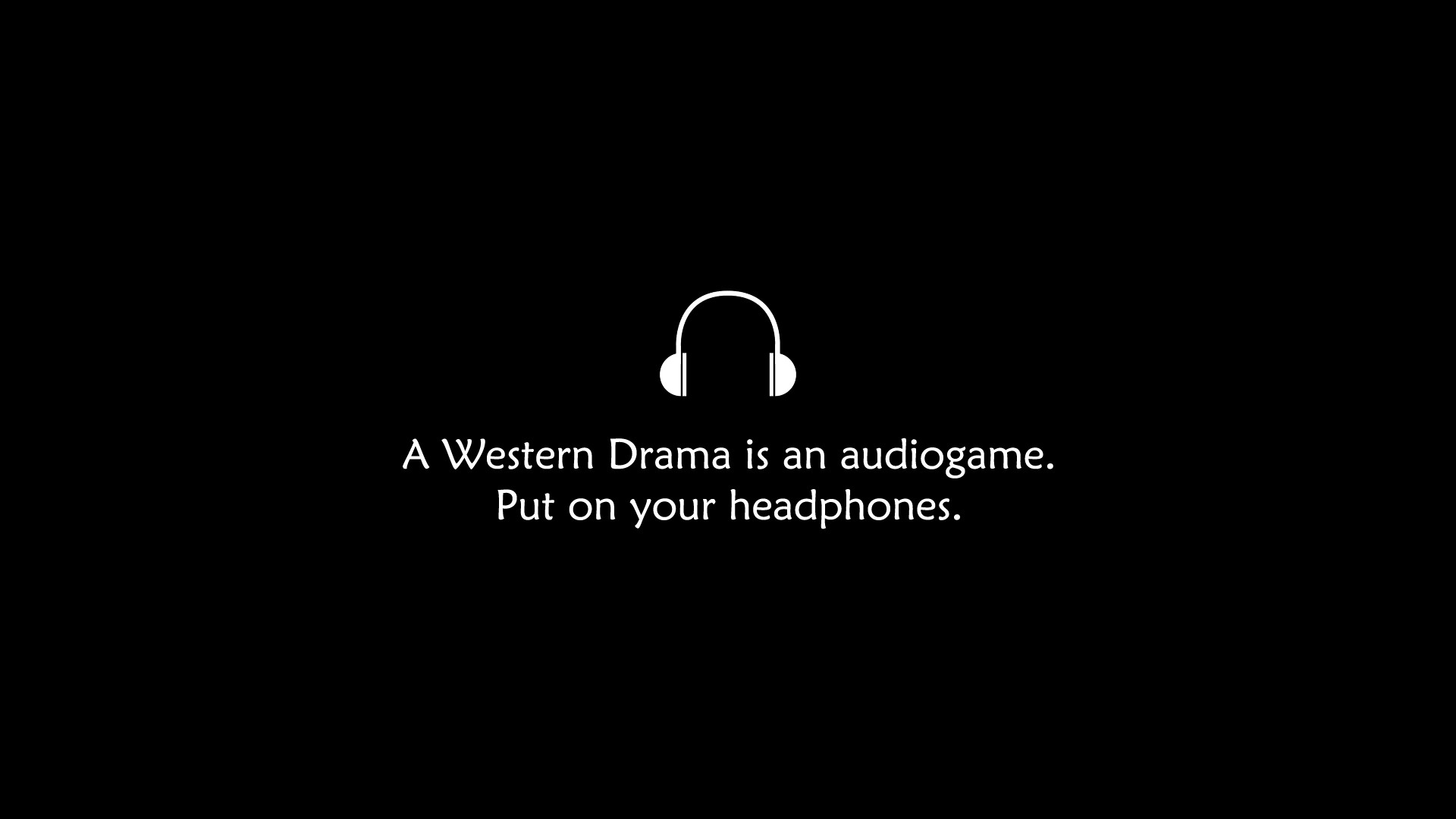 A Western Drama Demo #0